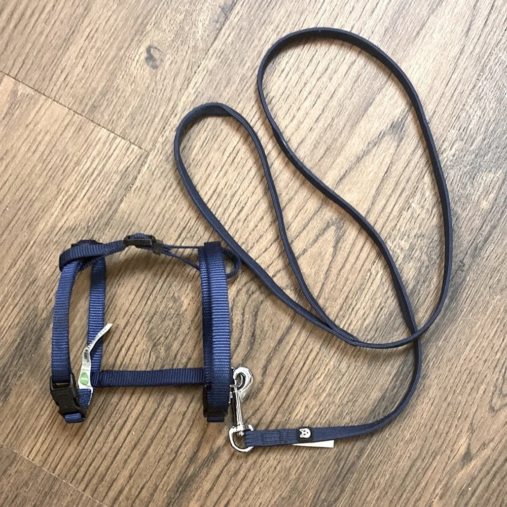 Navy Blue Cat Harness   NWOT